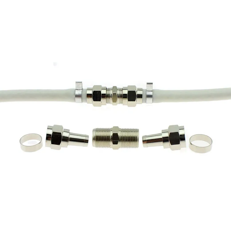 Satellite TV Coaxial Cable F Connector Connection kit