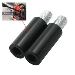 Motorcycle Rearview Mirror Riser Extenders 40mm Clamp Riser For Yamaha MT09 FZ09 FJ09 FJ-09 FZ-09 Tracer MT-09 naked FZ MT FJ 09