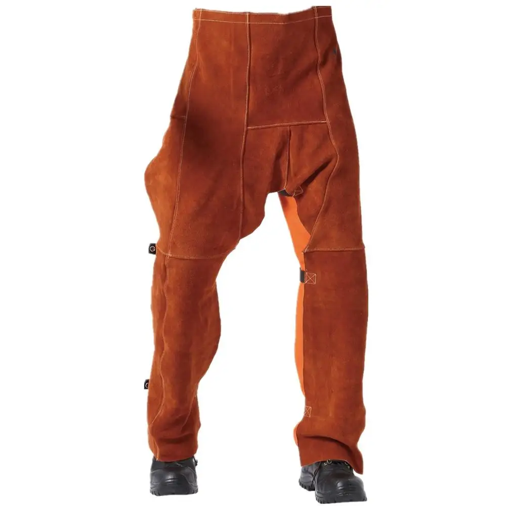Professional Welding Pants Weld Flame Arc Spark Abrasion Resistant