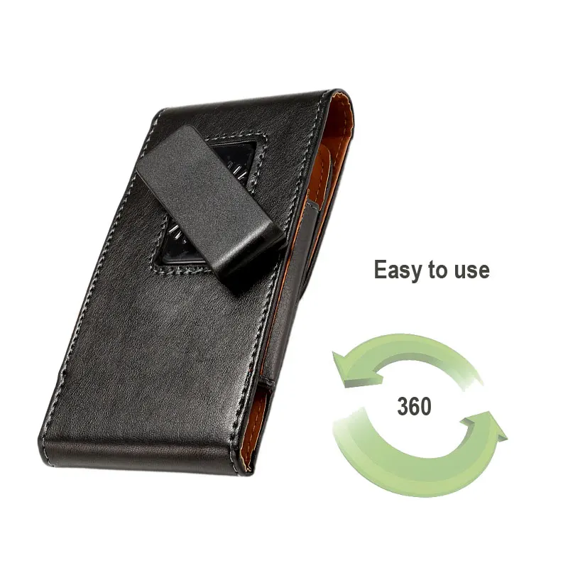 Universal Mobile Phone Waist Bag for iPhone 11 Pro Max XS 8 7 6 plus PU Leather Belt Clip Phone Cover for Samsung Huawei Xiaomi