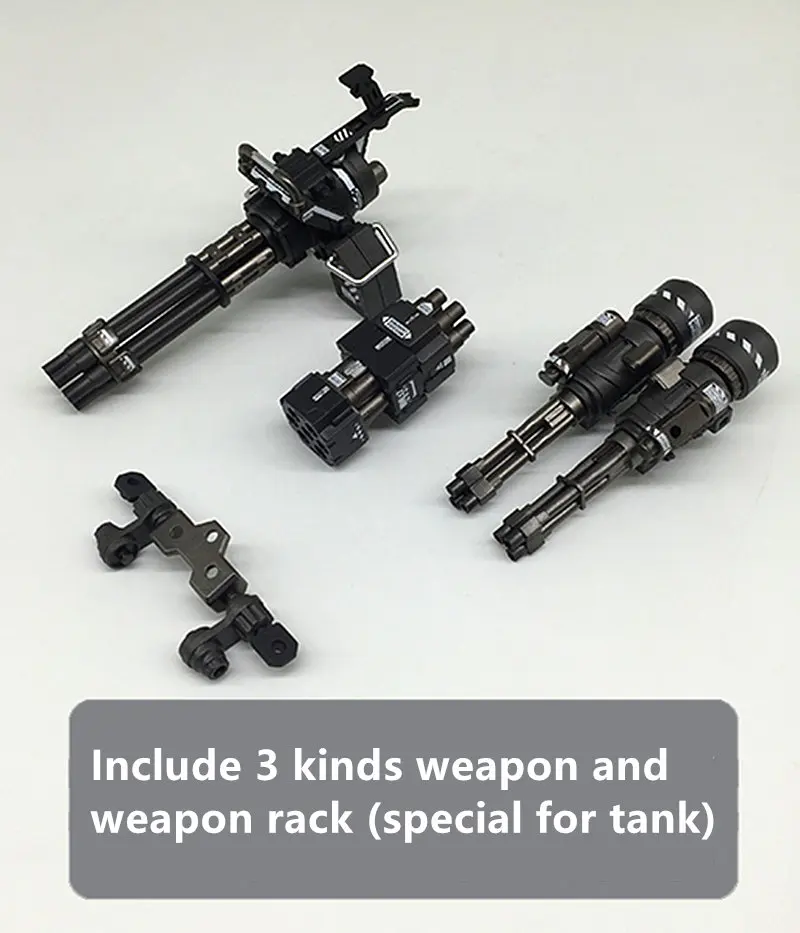 YH M.S. Weapon 01 set for Metal Slug Super Vehicle SV-001 Tank / MG model