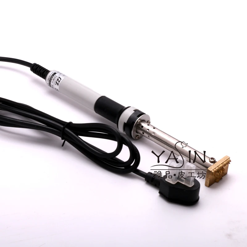100W Electric Soldering Iron Hot Embossing Stamping Leather Printing LOGO Stamping Machine Leather Cake Branding