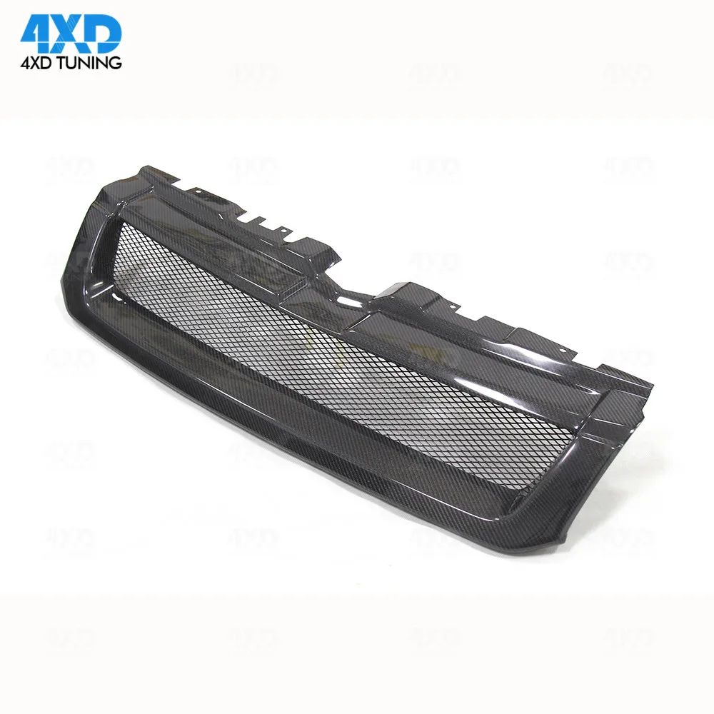 Grille Trim Cover For Land Rover Range Rover Evoque Carbon Bumper Grille Trim Front Medium frame 2012 2013 2014 2015