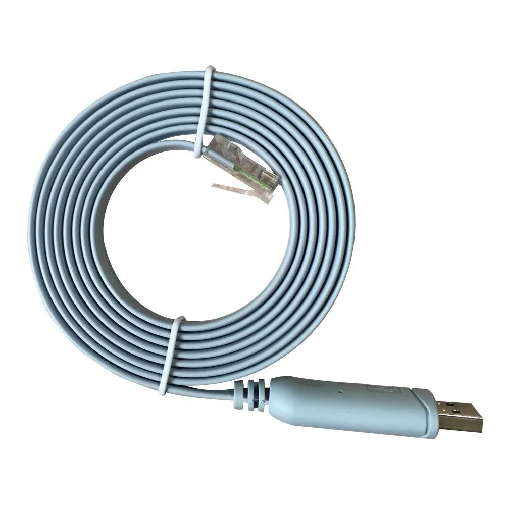 FTDI FT232 USB to RJ45 Console Cable TYPE C to RJ-45 Essential Accesory of Cisco, NETGEAR Routers for Laptops