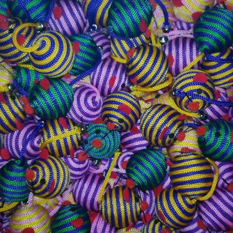 

Westrice New Colorful Spherical Plastic Rope Around The Cat Toy Mouse Cheap Sell Pet Toy Large Amount Of Preferential Cat Toy