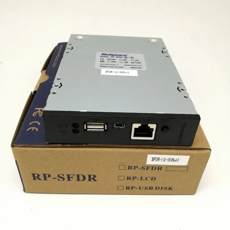 USB simulated floppy driver Model SFDR-I U-IBM1.44 for SWF/STOLL/PROTTI(PV91X) Embroidery machine USB Simulating Floppy Drive