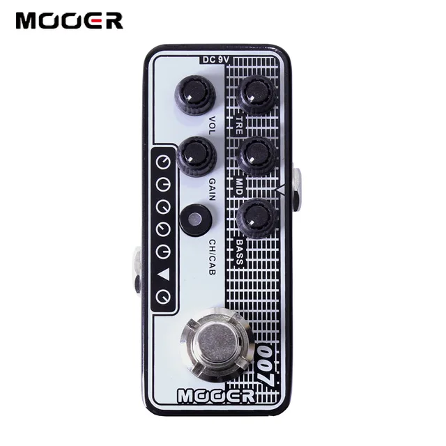 MOOER MICRO Series 007 Regal Vintage Tone Digital Preamp Preamplifier Guitar