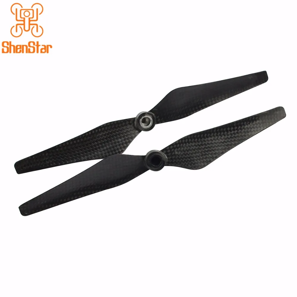 مروحة ذاتية الشد من ألياف الكربون بغطاء لولبي ، قفل ذاتي لـ DJI Phantom 1 ، 2 ، 3 ، 4 أزواج ، قطع غيار الطائرة