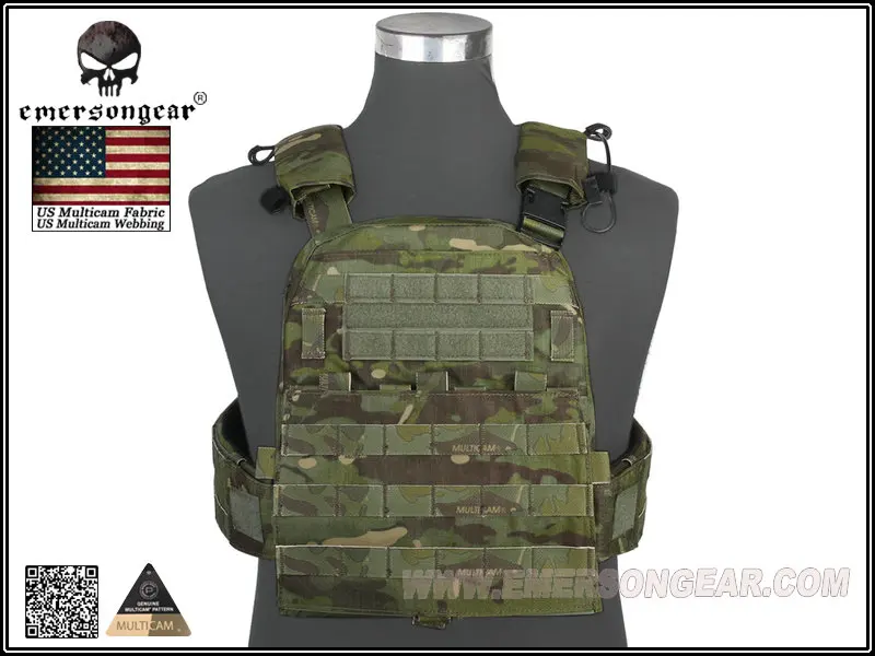 Emersongear- Adaptive Combat Vest, Airsoft,Heavy Version, EM7397,MC Tropic