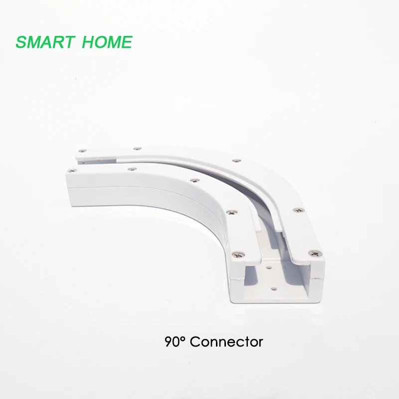 High Quality 90 degrees Curtain track Connector 135/180 degrees Electric Curtain Track Rail Joint Bracket Connector