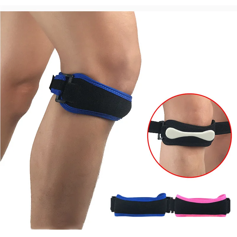 Adjustable Patella Support Belt Tendon Strap Band Outdoor Sports Knee Protector Guard Hiking Running Climbing KneePad Support