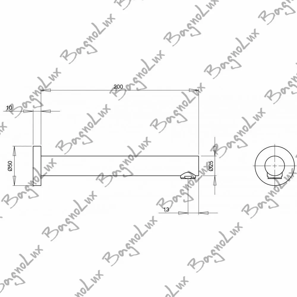 Imagem -06 - Tomada de Parede com 200 mm de Garantia Enchimento de Torneira e Misturador Banheira Prateada para Banheiro Item de Alta Qualidade 10 yr