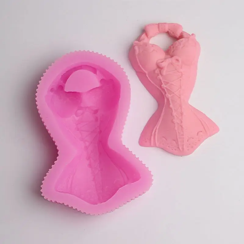 woman swimwear shape silicone mould fondant cake chocolate decoration mold sugar polymer clay resin handmade craft tool