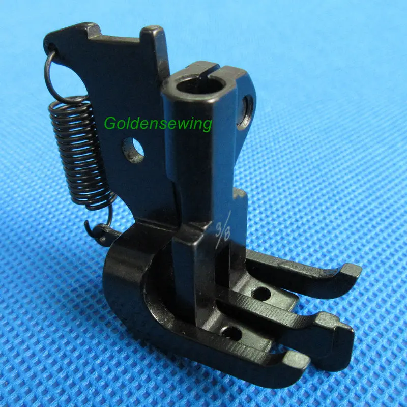 Spring Loaded Center Guide Presser Foot For 2-Needle Upholstery Sewing Machine