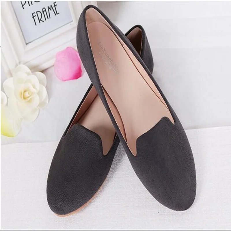 

ZHENGPINJIAREN Women'S 41-44 Spring Summer Peas Shoes Flat With Flat Shoes Moms Maternity gray Shoes Small Code 31-32-33