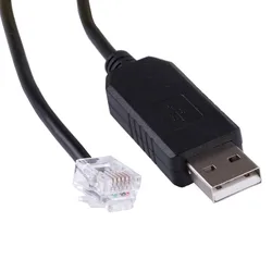 FTDI USB TTL Cable for Kaifa MA105 MA304 P1 Port Smart Meter Cable Domoticz on Raspberry 6P6C RJ12 UART Serial Cable 6FT
