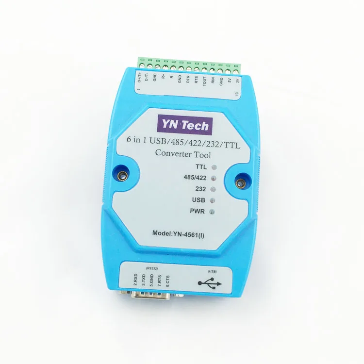 YN4561 Liuhe a Serial Port Module CP2102 USB/485/422/232/TTL Cross Serial Port COM