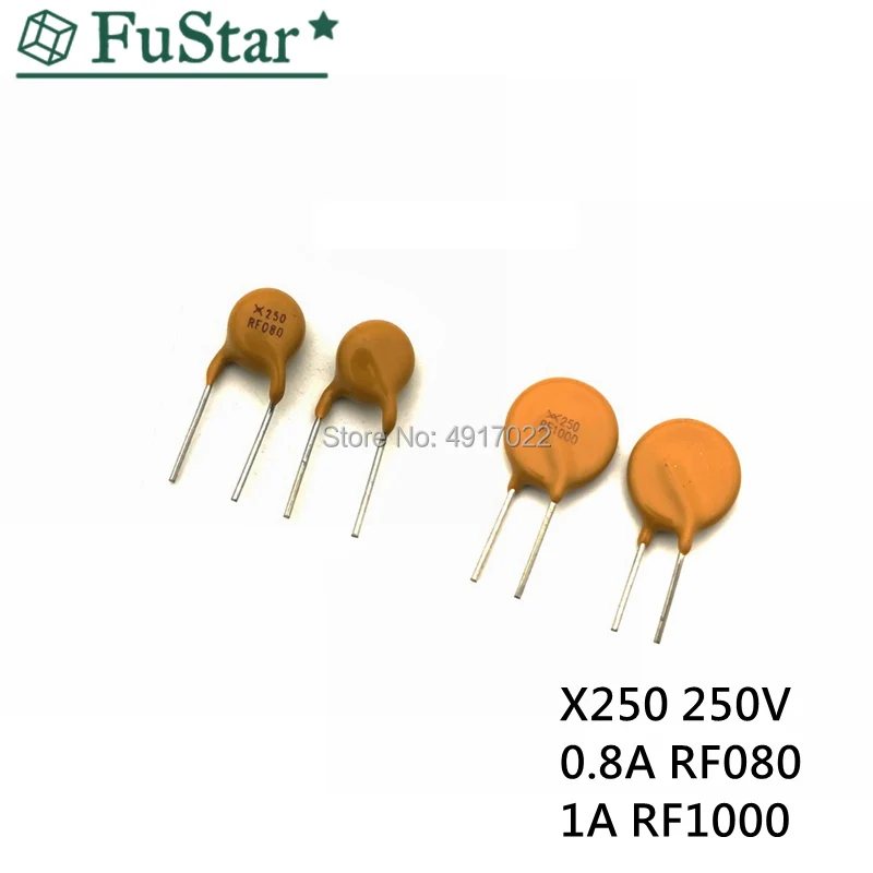 10PCS/lot Self Recovery Fuse TRF250-2000 250V 2A RF2000 PTCC TRF250-1000 RF1000 RF080 X250 0.8A 1A 2A RF2000 Hot new