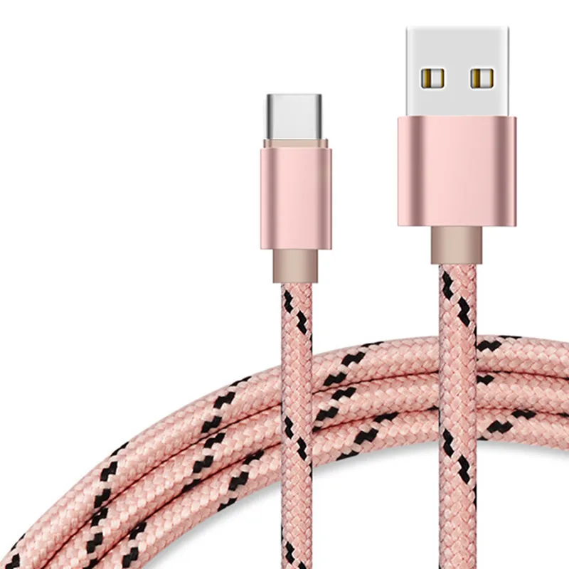 1/2/3M Type C USB 2A Fast Data Sync Cable for Samsung S10 S8 Xiaomi Mi Mix Max 3 2 A2 2S 8 Huawei P20 Pro Mate 20 Lite Charger
