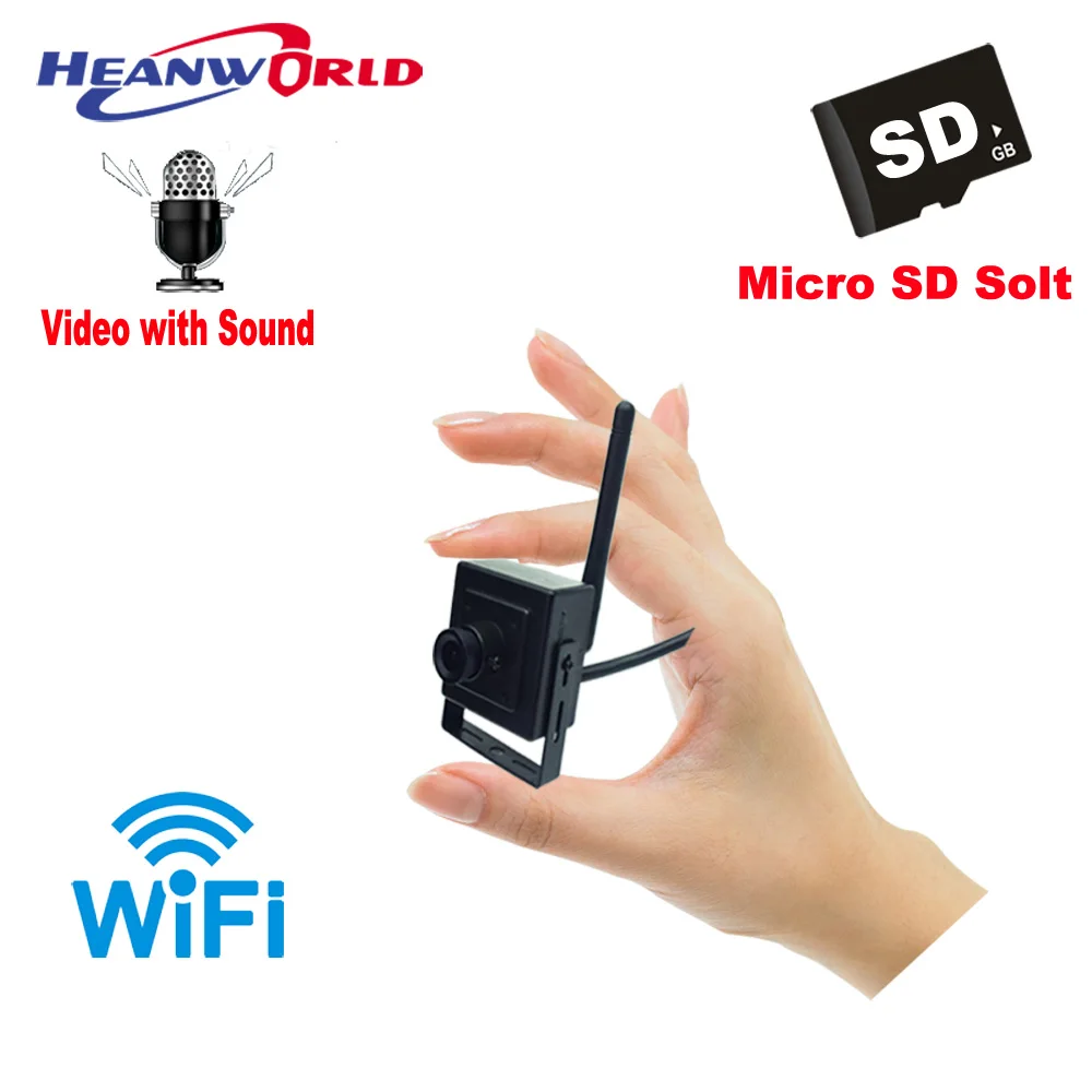 

Mini IP Camera WiFi 720P Wireless Security Camera Audio CamHi App CCTV Surveillance Cam Support Micro SD Card Recording PC ONVIF