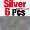 6 piezas de plata