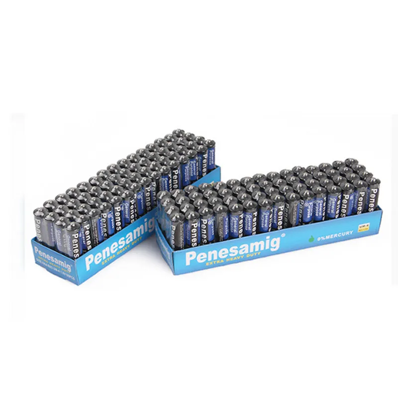 24pcs 1.5V Battery AAA Carbon Dry Batteries Safe Strong Explosion-proof 1.5 Volt AAA Battery UM4 Bateria No Mercury