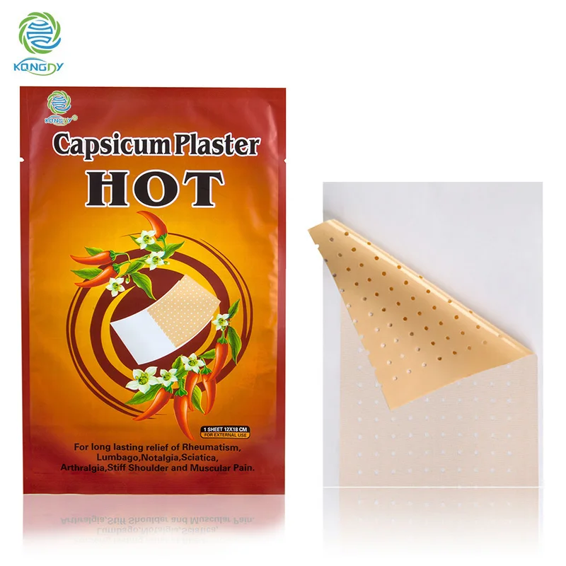 

KONGDY 800Pcs Capsicum Plaster 12*18 Herbal Pain Reliever For VIP Link