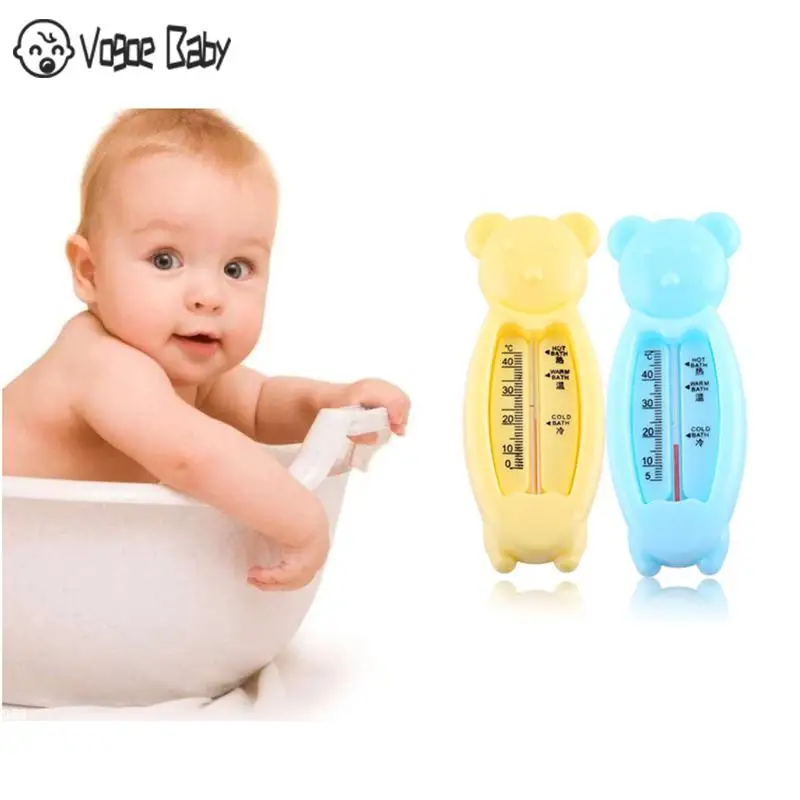 Baby Bear Fish Cartoon Thermometer For Bath Water Temperature Family Temperature Measurement Tool Easy-to-read Dial