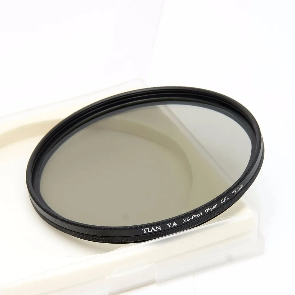 TIANYA Slim 77mm Glass CPL Filter Circular Polarizing CIR-PL