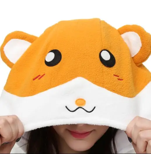 

HKSNG новые пижамы с животными для взрослых Hamtaro Kigurumi, костюм с героями мультфильмов, лучший подарок унисекс для вечеринки, комбинезон, наряды