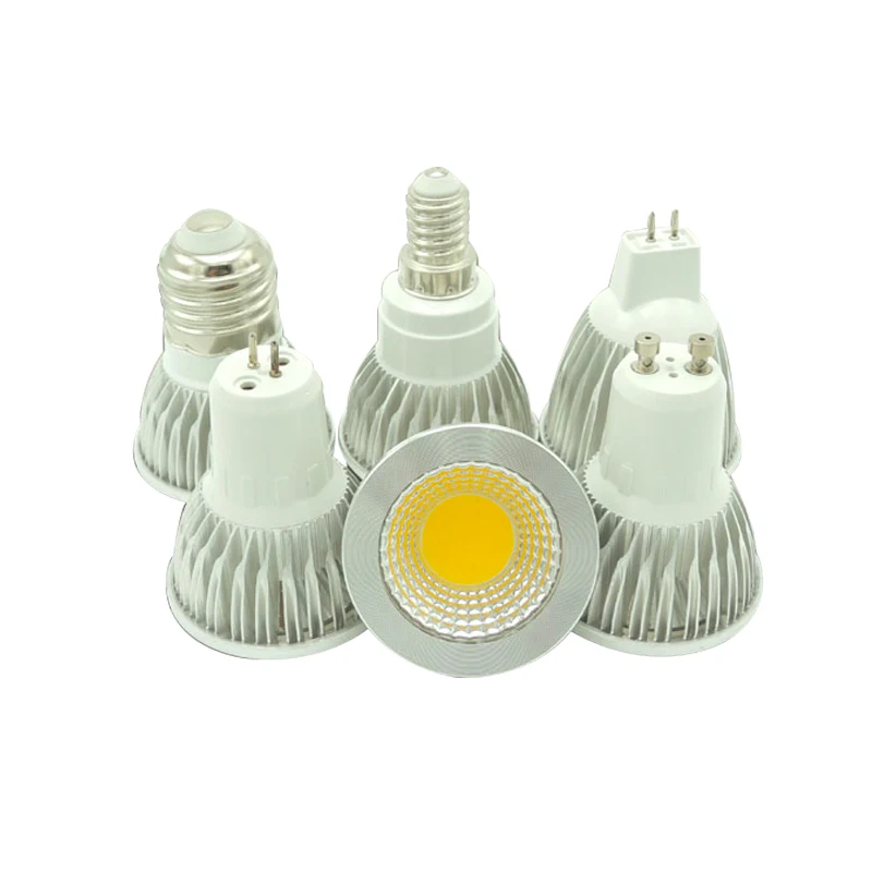 

E27 E14 GU10 Lampada 3w 5w 7w LED Bulb Dimmable Bombillas LED Lamp Spotlight MR16 DC12V GU5.3 110V 220V