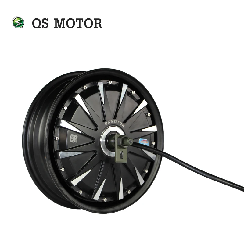 Qs モーター 12*3.5 インチ 3000 ワット 260 40 h V1.12 ブラシレス dc 電動スクーターオートバイハブモーター