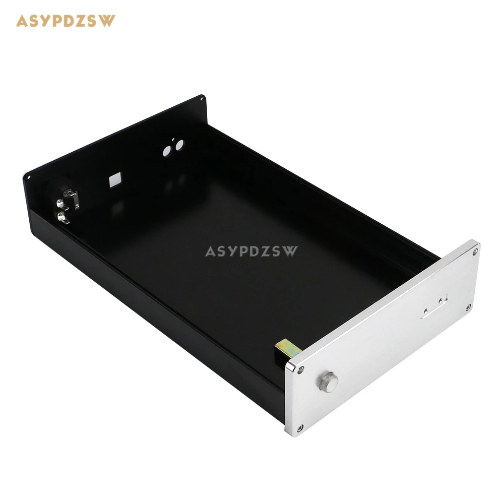 WA10 الألومنيوم DAC هيكل مكبر الطاقة حاوية/وحدة فك التشفير 301*190*65 مللي متر