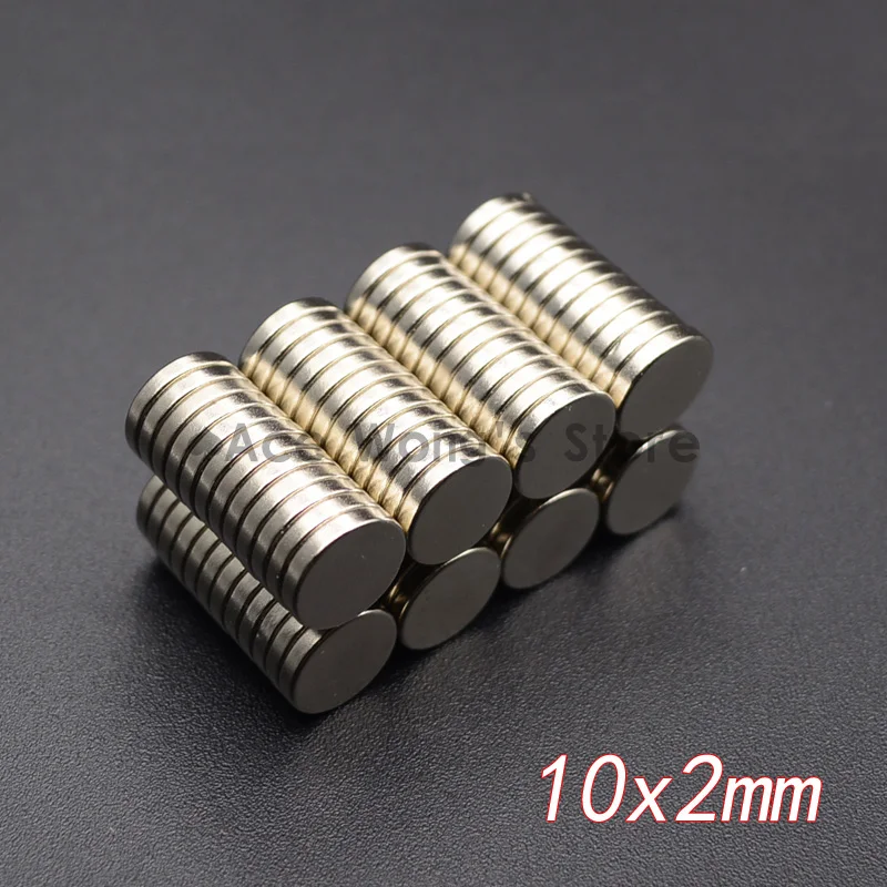 10pcs Round Magnet 8x2mm 10x2mm 12x3mm 6x3mm 10x3mm  Neodymium Magnet Permanent NdFeB Super Strong Powerful Magnets