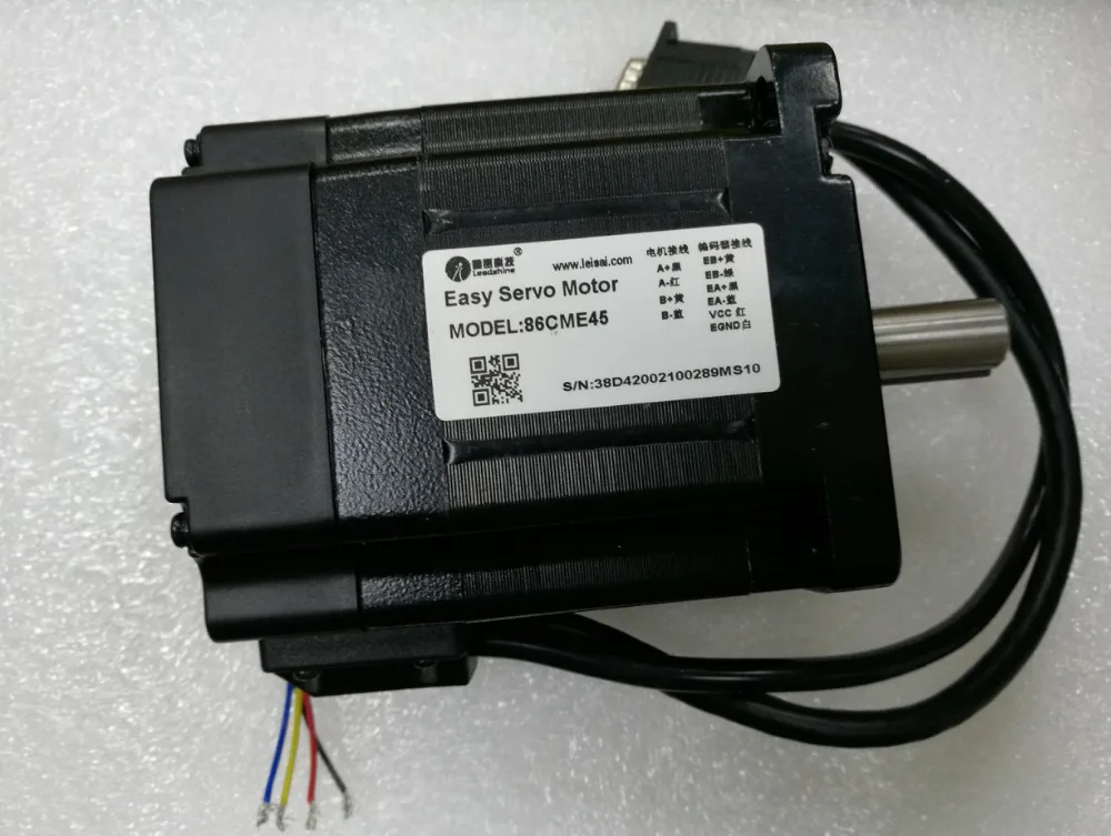 Leadshine 2-phase Easy Servo motor 86HBM40-1000=86CME45 NEMA 34 can out 4NM encoder 1000 line closed loop system new model name