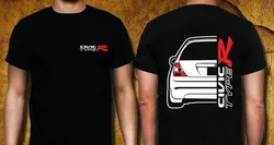 2019 Hot Sale 100% cotton Classic Japanese car fans Civic EP3 Type R T-SHIRT (Rear View) Tee shirt