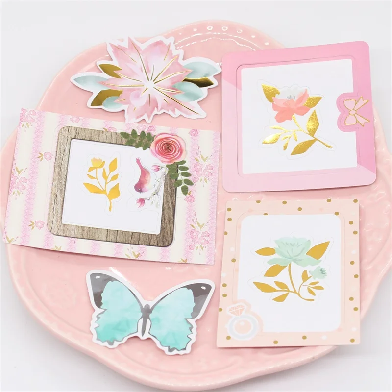 KSCRAFT Cute Photo Frame Paper Stickers for Scrapbooking Happy Planner/ DIY Crafts/ Card Making Decoration