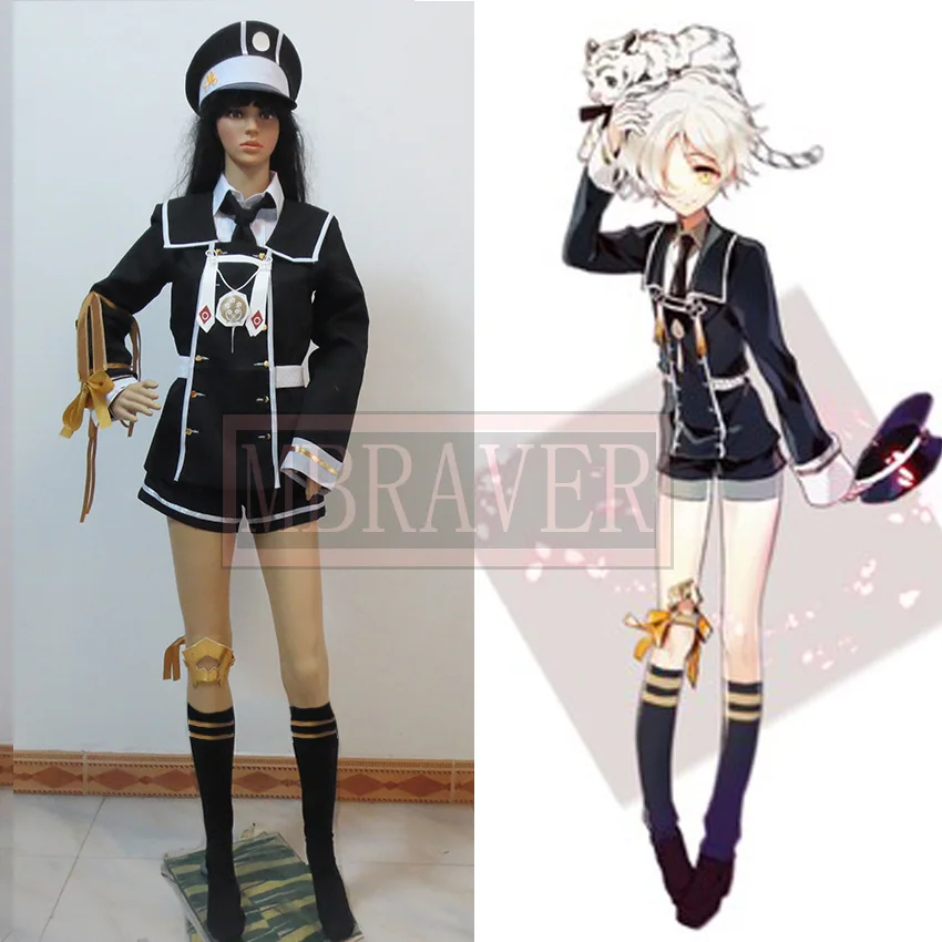 

The Sword Dance Touken Ranbu Gokotai Cosplay Costume Uniform Custom Full Set