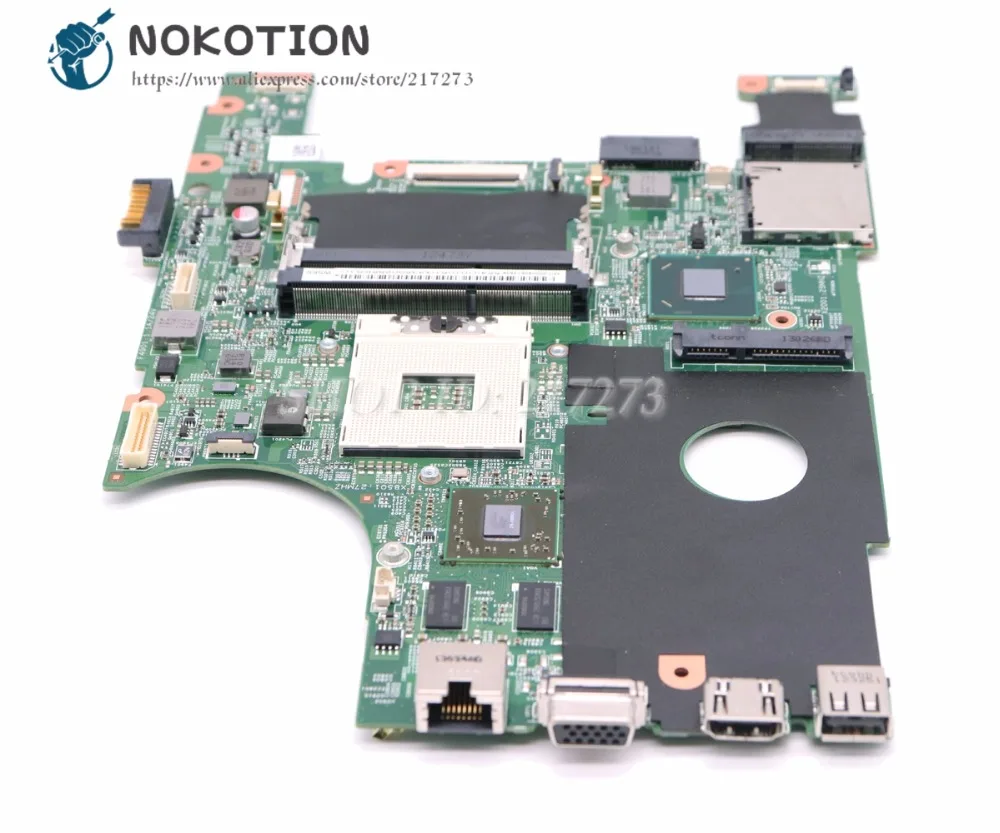 NOKOTION CN-07NMC8 07NMC8 7NMC8 MAIN BOARD For Dell Inspiron 14R N4050 Laptop Motherboard HM67 AMD Radeon HD 6470M 1G Free CPU