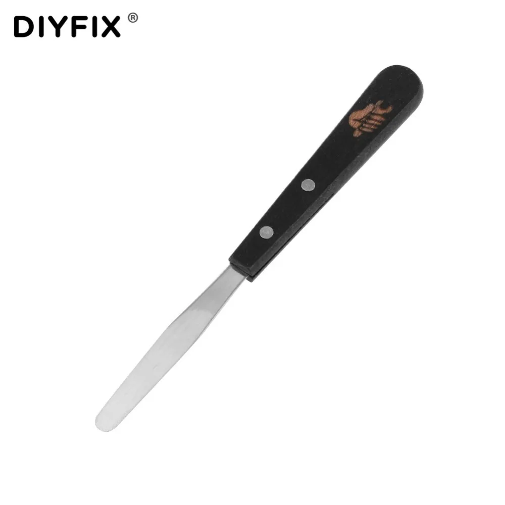 DIYFIX Ultra Thin Flexible Stainless Steel Pry Spudger Disassemble Knife for iPhone iPad Samsung Mobile Phone Repair Tools