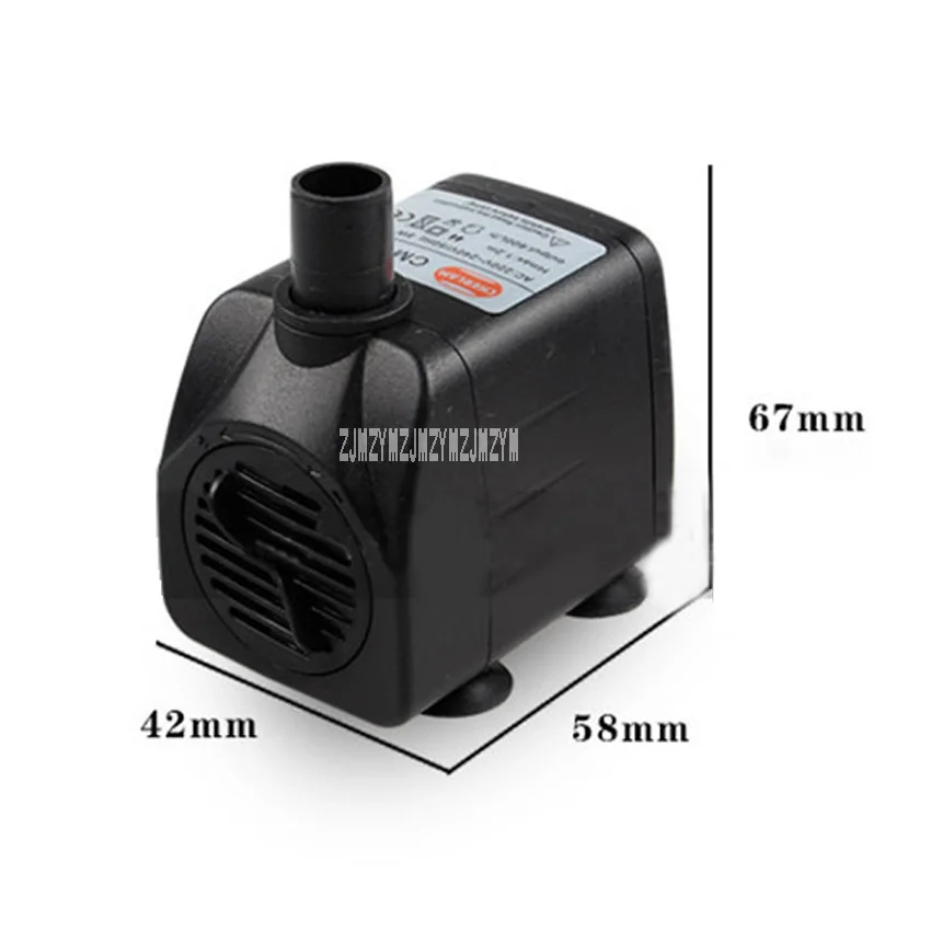 High-quality 220V 8W Submersible Pump 8w CM-168 Pump  Water Pump Submersible Pump 600L / H 122cm 8mm/12mm Hot Selling