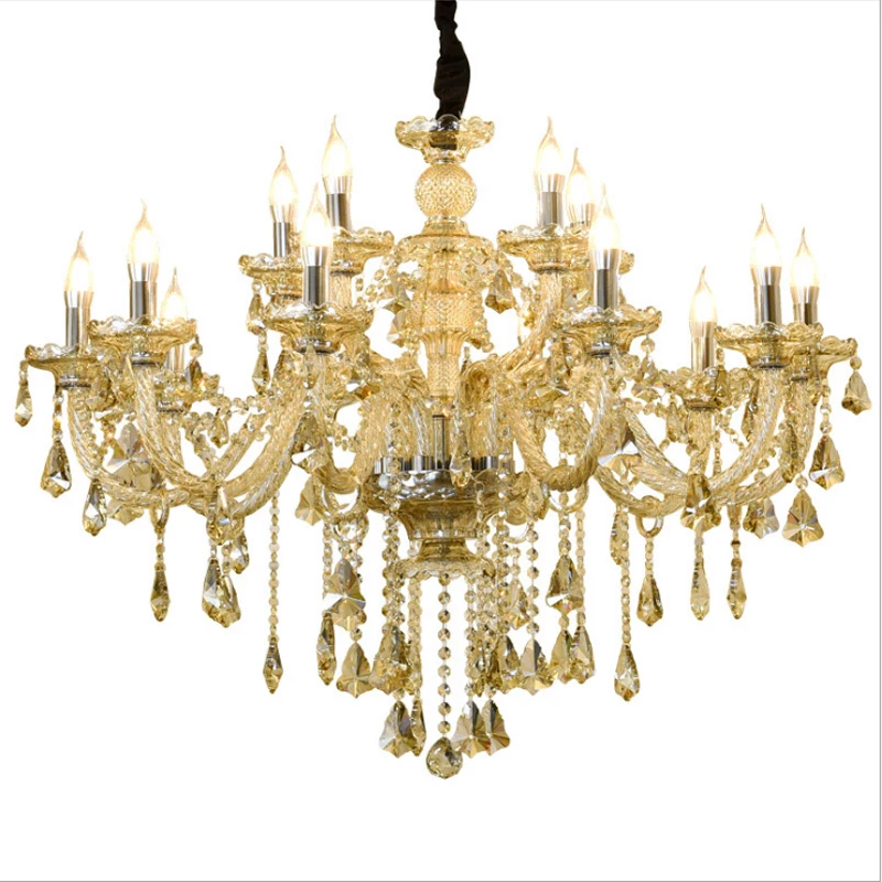 

Contemporary LED Crystal Chandelier Lights Crystal Drop Lighting Luxury Lamps Hotel Living Room Villa Loft Chandelier Lights