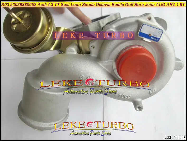 K03 53039880052 Turbo Turbocharger For Audi A3 TT For SEAT Leon SKODA Octavia VW Beetle Golf Bora Jetta AUQ ARZ 1.8T 1.8L 180HP