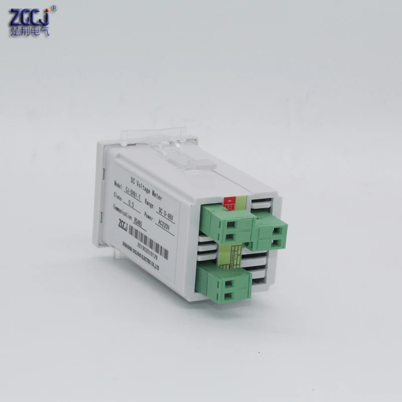 Imagem -05 - Display Digital Medidor de Tensão dc com Protocolo de Comunicação Modbus-rtu Rs485 48 v Tensão Medidor de Painel Voltímetro dc 048 v