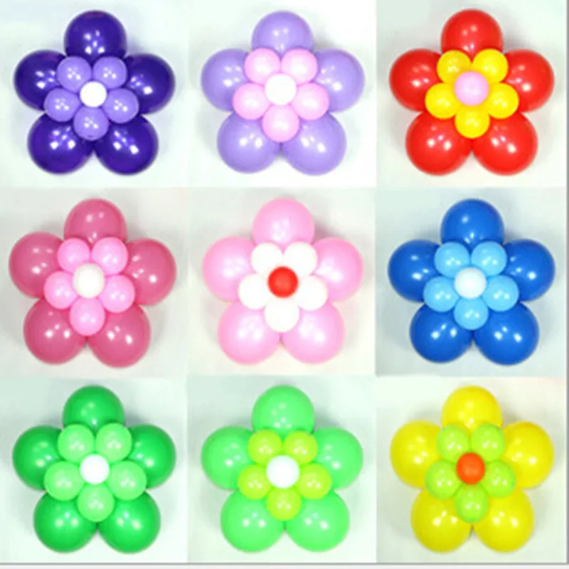 (50piece/lot )balloon accessories  plum flower clip Practical convenient balloons sealing clamp latex balloons sealing clamp