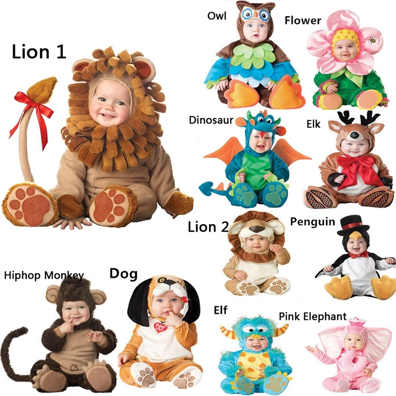 תחפושת חיות לתינוקות Wonder Garden