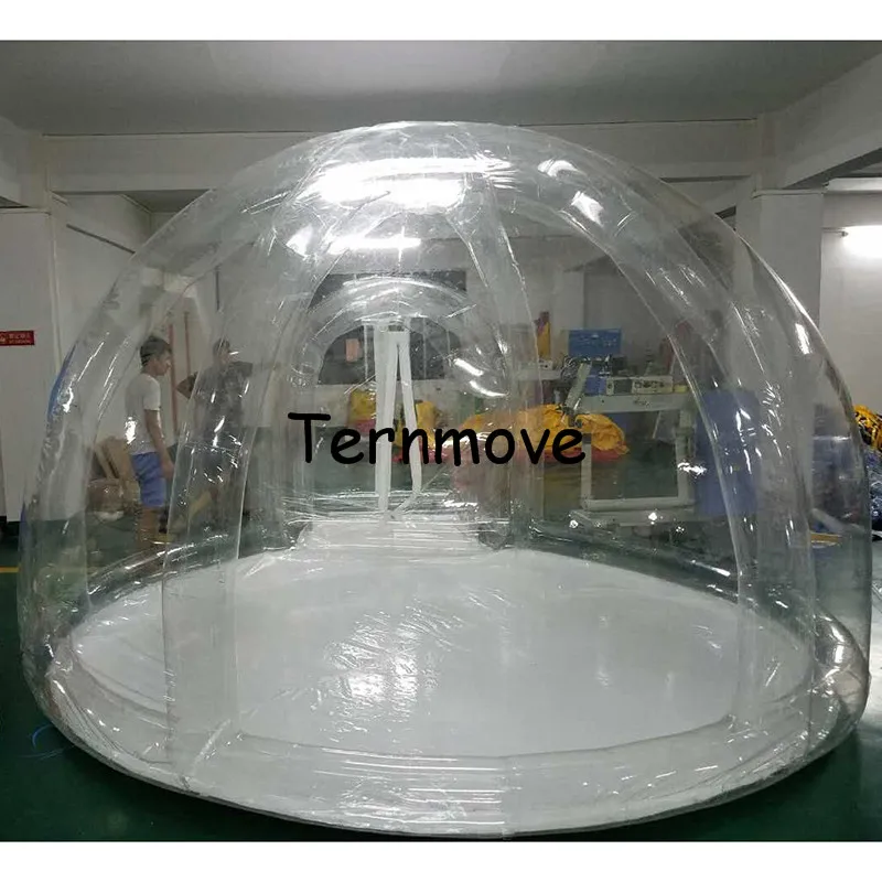 inflatable bubble tent,Outdoor Single Tunnel Inflatable dome Tent Camping Family (inflatable support),inflatable bubble room