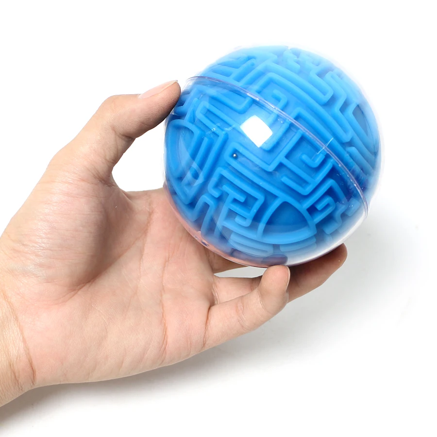 Maze Ball Mini 3D Magic Intellect Maze Ball Kids Children Balance Logic Ability Puzzle Game Educational Training Tools for kids