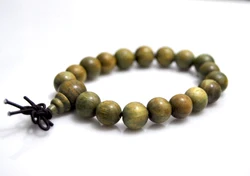 Fashion Green sandalwood 10mm Beads Bracelet Men / Women Gift jewelry Wholesale Tibet Jewelery