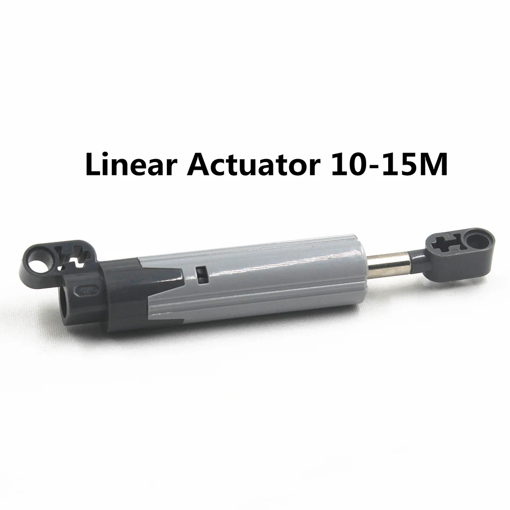 MOC Building Blocks Self-Locking Bricks 1pcs Linear Actuator 10-15M & 1pcs BLOCK 3X4X2 compatible with Lego 61927b+61904